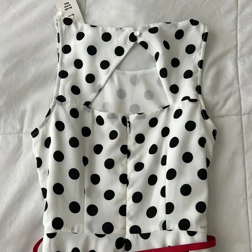 NWT Ricki’s Polka Dot Midi Dress | Women’s Size 2 - Picture 8 of 9